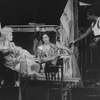 Ben Vereen (R) and Leilani Jones (C) in a scene from the Broadway production of the musical "Grind".