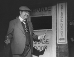 Stubby Kaye in a scene from the Broadway production of the musical "Grind".