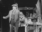 Stubby Kaye in a scene from the Broadway production of the musical "Grind".