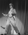 Ben Vereen dancing in a scene from the Broadway production of the musical "Grind".