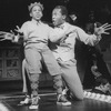 Ben Vereen (R) in a scene from the Broadway production of the musical "Grind".
