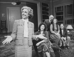 (L-R) Frances Sternhagen, Cheryl Giannini, Harold Gould, Kate MacGregor-Stewart and Bob Dishy in a scene from the Broadway production of the play "Grown-Ups"