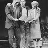 (L-R) Harold Gould, Bob Dishy and Frances Sternhagen in a scene from the Broadway production of the play "Grown-Ups"