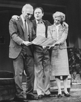 (L-R) Harold Gould, Bob Dishy and Frances Sternhagen in a scene from the Broadway production of the play "Grown-Ups"