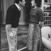 Cheryl Giannini and Bob Dishy in a scene from the Broadway production of the play "Grown-Ups"
