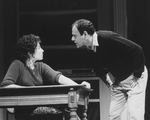 Cheryl Giannini and Bob Dishy in a scene from the Broadway production of the play "Grown-Ups"