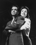 Peter Gallagher and Josie deGuzman in a scene from the Broadway revival of the musical "Guys And Dolls".