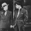 (L-R) Nathan Lane and Peter Gallagher in a scene from the Broadway revival of the musical "Guys And Dolls".