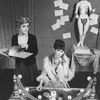 (L-R) Angela Lansbury and Zan Charisse in a scene from the Broadway revival of the musical "Gypsy"