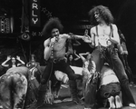 A scene from the Broadway production of the musical "Hair".