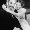 Actors Amy Irving and Rex Harrison in a scene from the Circle In The Square production of the play "Heartbreak House".