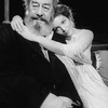 Actors Amy Irving and Rex Harrison in a scene from the Circle In The Square production of the play "Heartbreak House".