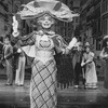 Carol Channing in a scene from the revival tour of the Broadway production of the musical "Hello, Dolly!"