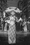 Carol Channing in a scene from the revival tour of the Broadway production of the musical "Hello, Dolly!"