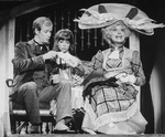 (L-R) Michael C. Booker, Sherrill K. Walker and Carol Channing in a scene from the revival tour of the Broadway production of the musical "Hello, Dolly!"