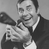 Comic Jerry Lewis mugging in promo shot for the pre-Broadway tour of the musical revue "Hellzapoppin".