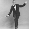 Comic Jerry Lewis mugging in a promo shot for the pre-Broadway tour of the musical revue "Hellzapoppin".