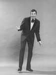 Comic Jerry Lewis in a promo shot for the pre-Broadway tour of the musical revue "Hellzapoppin".