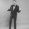 Comic Jerry Lewis in a promo shot for the pre-Broadway tour of the musical revue "Hellzapoppin".