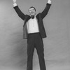 Comic Jerry Lewis in a promo shot for the pre-Broadway tour of the musical revue "Hellzapoppin".