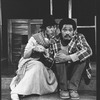 Charles Brown and Michele Shay in a scene from the Broadway production of the play "Home"
