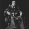 Actor Rex Harrison in a scene from the Broadway production of the play "Emperor Henry IV".