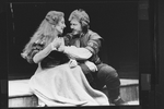 Actor Christopher Walken (R) in a scene from the American Shakespeare Theatre production of the play "Henry IV".