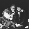 (R-L) Actors John Vickery and Kenneth McMillan in a scene from the NY Shakespeare Festival Central Park production of the play "Henry IV".