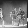 Actor Dan Hedaya (R) in a scene from the NY Shakespeare Festival Central Park production of the play "Henry V"