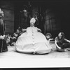 Actor Joseph Maher (C) in a scene from the American Shakespeare Theatre production of the play "Henry V"