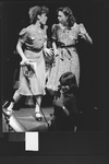 (L-R) Actresses Mary Elizabeth Mastrantonio and Caroline Peyton in a scene from the Broadway production of the musical "The Human Comedy".