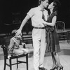 (L-R) Actors Josh Blake, Rex Smith and Leata Galloway in a scene from the Broadway production of the musical "The Human Comedy".