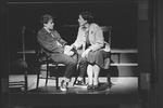 Actors Bonnie Koloc and Stephen Geoffreys in a scene from the Broadway production of the musical "The Human Comedy".