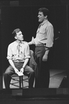 (L-R) Actors Donnie Kehr and Joseph Kolinski in a scene from the Broadway production of the musical "The Human Comedy".