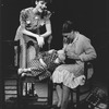 (L-R) Mary Elizabeth Mastrantonio, Josh Blake and Bonnie Koloc in a scene from the Broadway production of the musical "The Human Comedy".