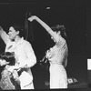 (L-R) Josh Blake, Bonnie Koloc and Mary Elizabeth Mastrantonio in a scene from the Broadway production of the musical "The Human Comedy".