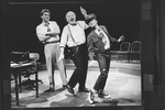 (L-R) Rex Smith, Gordon Connell and Stephen Geoffreys in a scene from the Broadway production of the musical "The Human Comedy".