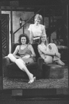 (L-R) Sigourney Weaver, Judith Ivey and Cynthia Nixon in a scene from the Broadway production of the play "Hurlyburly".
