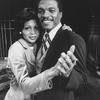Billy Dee Williams as Dr. Martin Luther King, Jr. with Judyann Elder in a scene from the Broadway production of the musical play "I Have A Dream".