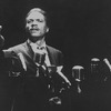 Billy Dee Williams as Dr. Martin Luther King, Jr. in a scene from the Broadway production of the musical play "I Have A Dream".