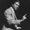 Billy Dee Williams as Dr. Martin Luther King, Jr. in a scene from the Broadway production of the musical play "I Have A Dream".