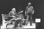 (R-L) Judd Hirsch and Cleavon Little in a scene from the Broadway production of the play "I'm Not Rappaport"