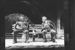(R-L) Judd Hirsch and Cleavon Little in a scene from the Broadway production of the play "I'm Not Rappaport"