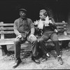 Cleavon Little (R) in a scene from the Broadway production of the play "I'm Not Rappaport"