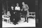 (R-L) G. Wood, Mary Louise Wilson and James Valentine in a scene from the Circle In The Square production of the play "The Importance Of Being Earnest"