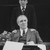 (T-B) Nicol Williamson and Philip Bosco in a scene from the Roundabout Theatre Company production of the play "Inadmissable Evidence"