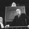 (L-R) Anthony Heald, Philip Bosco and Nicol Williamson in a scene from the Roundabout Theatre Company production of the play "Inadmissable Evidence"