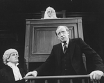 (L-R) Anthony Heald, Philip Bosco and Nicol Williamson in a scene from the Roundabout Theatre Company production of the play "Inadmissable Evidence"