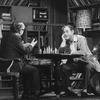 (L-R) Martin Gable and Rex Harrison in a scene from the Broadway production of the play "In Praise Of Love"