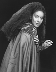 Actress Phylicia Rashad from the Broadway production of the musical "Into The Woods".